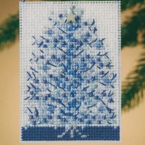 Silvery Tree Beaded Ornament Kit Mill Hill 2010 Festival of Trees - Picture 1 of 3