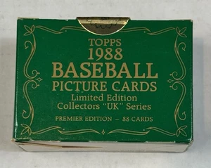 1988 Topps Tiffany Mini Collector’s UK Series Factory Sealed Complete Set - Picture 1 of 7