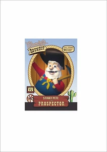 STINKY PETE (267mm) - Wandtattoo - Bild 1 von 4