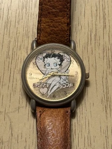Vintage Betty Boop Quartz Wristwatch Albawn LLC KFS Inc 35mm, For Parts / Repair - Picture 1 of 8