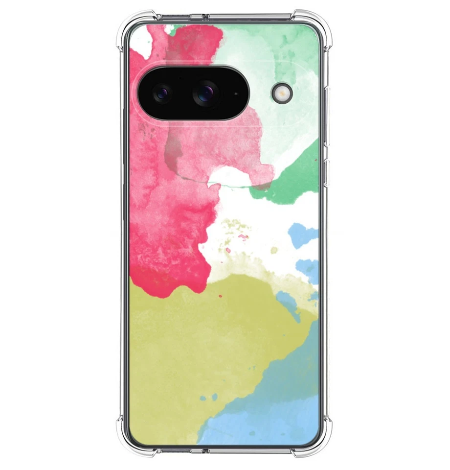 Cover Silicone Anti Colpi per Google Pixel 9 5G Disegno Acquerello 02 Disegni - Immagine 1 di 1