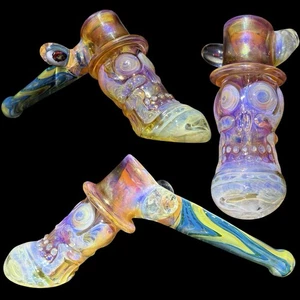 Burbujeador Travis Wigger SFG Snodgrass Apprentice Jumbo 10” ¡FUNCIONÓ! Chong Boehme UV - Imagen 1 de 24