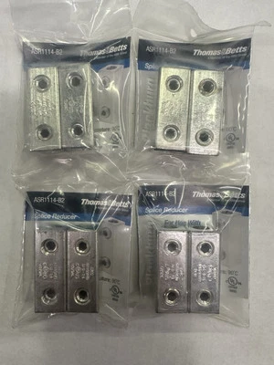 Qty 4- 2 pack Thomas & Betts ASR1114-B2 Splicer Reducer - Image 1 of 2