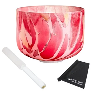 Sonic Energy MCSB10-C Cristal Sonido Chakra Raíz Rojo con Rallador y Paño - Imagen 1 de 8