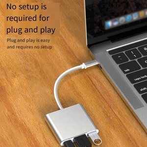High-quality Aluminum Alloy Docking Station Power Delivery Easy To Carry - Afbeelding 1 van 8