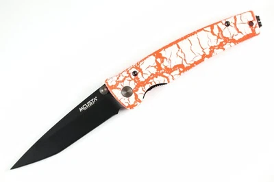 Mcusta MC-4BC-D1 Seki Japan Limited Katana Orange/White Tanto Pocket Knife - Image 1 of 3