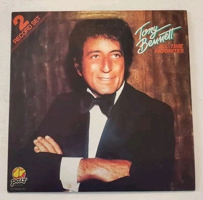 Tony Bennett - All Time Favorites Double Vinyl LP 1985 - Image 1 of 4