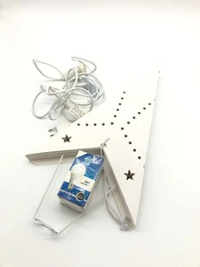 SALCAR 75cm LED Papierstern zum Aufhaengen, Advents Beleuchtet 3D Leuchtstern - Bild 1 von 6