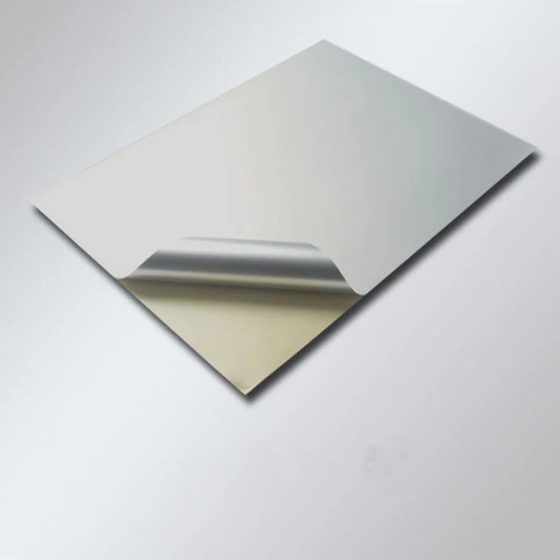10 Pcs Silver Printing Paper Self Adhesive Sticker Laser Label Printer A4 Sheet - Image 1 of 1
