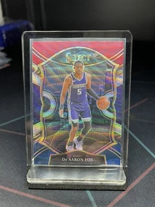 2020-21 Panini Select Concourse Tri-Color Prizm De'Aaron Fox #32 - Picture 1 of 2