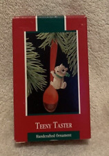 1988 Hallmark Keepsake Teeny Taster - Chipmunk On Spoon Ornament - NEW