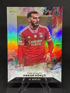Orkun Kökçü 2023-24 Topps Inception UEFA Star Quality Rainbow Foil /150 #52 - Imagen 1 de 2