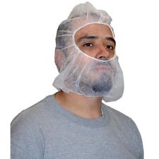 100/1000Pcs Disposable Bouffant Hoods Caps Polypropylene Hair Net White