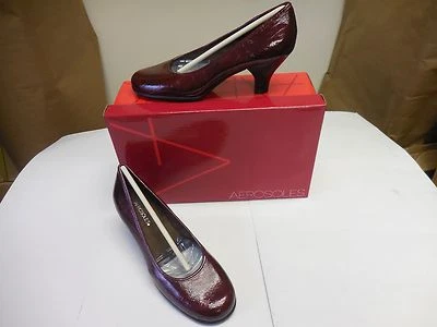 Zapatos de salón de vestir para mujer Wise Guy rojo oscuro 432 tallas: 6-7 M Foto 1 de 4