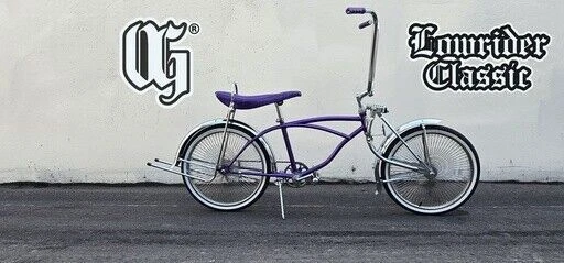 20" OG Lowrider Classic 144 Spoke Bicycle Purple OG-310 - Image 1 of 1