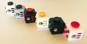 Fidget Cube Toy Anxiety Stress Relief Focus Attention Work Puzzle - Picture 1 of 2