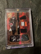 2021 Gold Standard Ja'Marr Chase Premium Rookie Patch Auto RPA RC #2/22