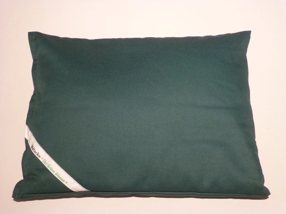 WELTECKE Das Grüne Kissen mit 700g Kräutern 40x50cm Kräuterkissen/Medizinprodukt + Zugabe