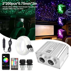 Auto LED Sternenhimmel 1100PCS Twinkle Lichtfaser Glasfaser Optik Sternlicht ~ - Picture 1 of 28
