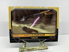 Anakin’s Podracer 243 Star Wars Topps 2012 Galactic Files Card Trading Card