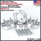 4x 1.25 5x5 Hub to 5x4.75 Different Wheel Conversion Adapter Fit Chevy/GMC Chevrolet C-15