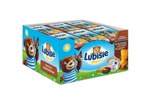 24x Bear Barni Biskuitkuchen weiche Kekse Leckereien Kakao Schokolade Füllung 30g - Bild 1 von 5