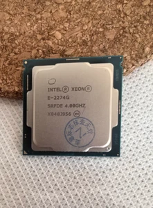 Intel Xeon E-2274G 4.0-4.9Ghz 4 CORE 8M 83W LGA 1151 CPU Processor - Picture 1 of 2
