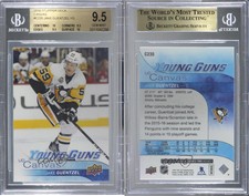 2016-17 Upper Deck UD Canvas Young Guns Jake Guentzel BGS 9.5 GEM MINT Rookie RC