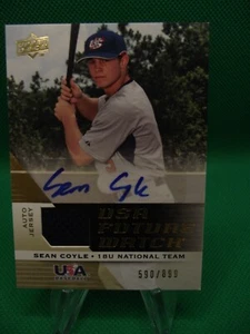 2009 Upper Deck USA National Team Future Watch Jersey Autograph Coyle 26 #/899 - Picture 1 of 2