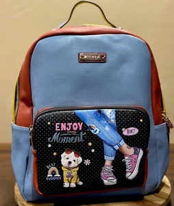 Nicole Lee USA Nikky Fashion Backpack - Enjoy Every Moment - Large Backpack - Picture 1 of 8