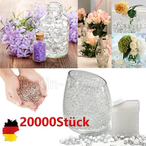 20000 x perle d'acqua perle d'acqua perle idrogel sfere perle - chiare DHL - Foto 1 di 10