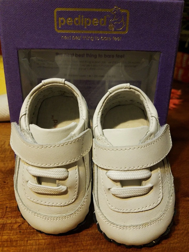 Pediped Original Josh Infantil Cuna Deportiva Snikers Blanco Talla 0-6 Meses NUEVO  Foto 1 de 4