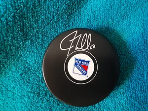 NY Rangers J.T. Miller autographed Rangers Puck Steiner Hologram - Picture 1 of 2