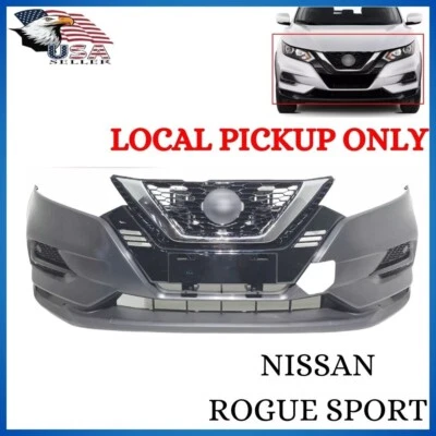 Parrilla de parachoques delantero para Nissan Rogue Sport 2020-2022 sin cubierta de remolque camioneta local Foto 1 de 4