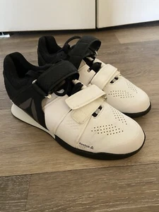 Size 8 - Reebok Legacy Lifter White Black W - Picture 1 of 7