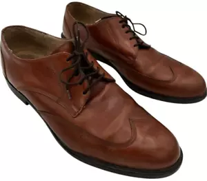 Stuart McGuire Mens Brown Ortho Vent Spring Step Cushion Wingtip Shoes 12 D - Picture 1 of 11