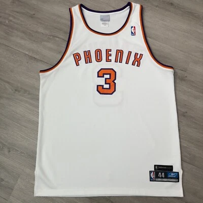 Authentic STEPHON MARBURY Phoenix Suns Jersey 44 Large Reebok HWC Throwback - Image 1 of 4