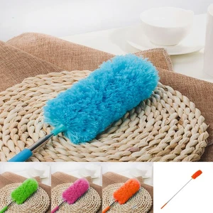 EXTENDABLE TELESCOPIC MAGIC MICROFIBRE CLEANING FEATHER DUSTER EXTENDING BRUSH - Picture 1 of 30