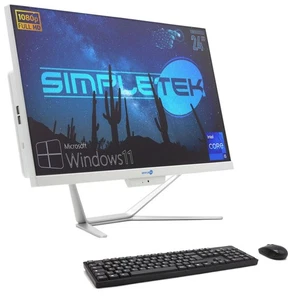 Aio All IN One Touch Screen I5 8gb 480gb 24 " HD Win 11 PC Computer Touchscreen - Picture 1 of 11