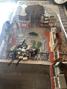 Sears 1988 Exclusive "Disney Magic" Town Square Play Set no Box Has Instructions - Picture 1 of 12