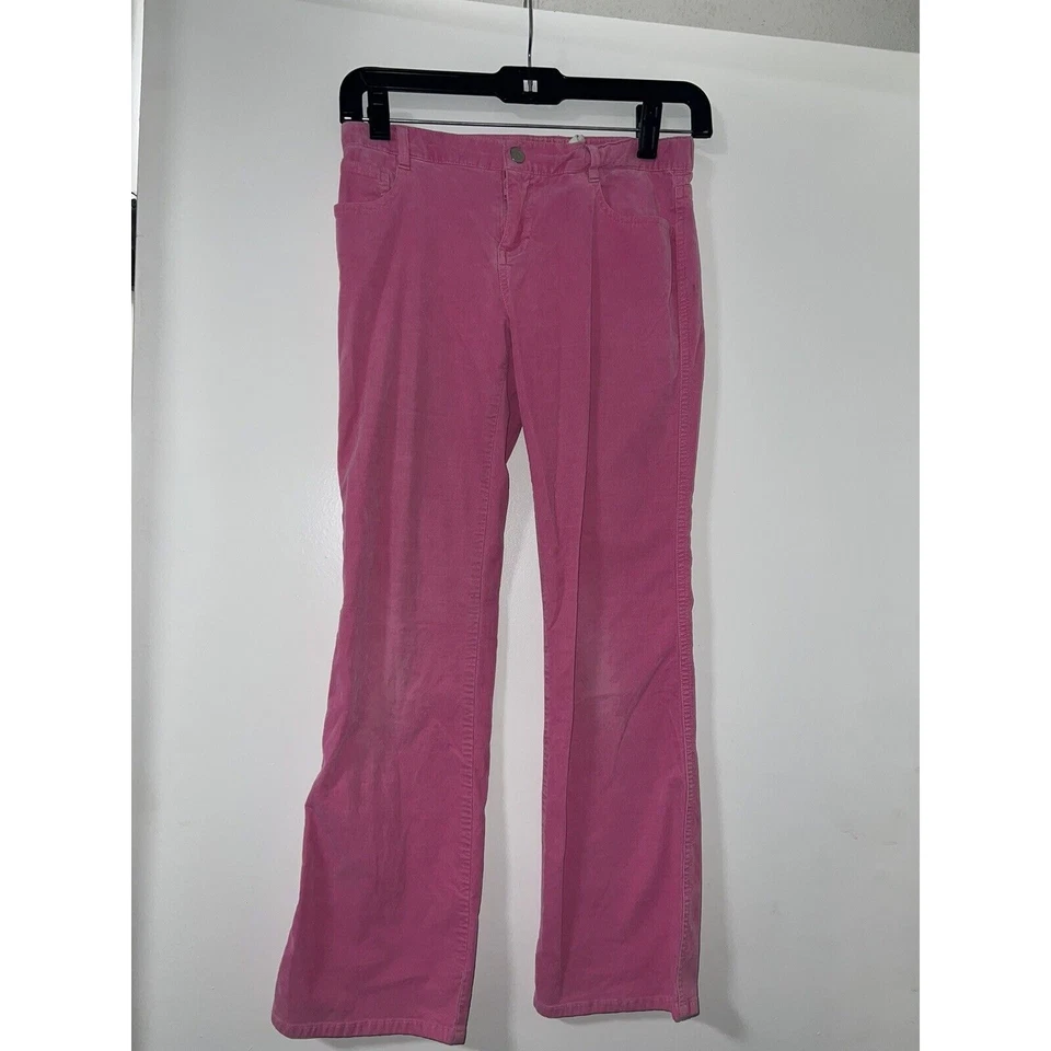 Lilly Pulitzer Rosa Pana Niñas Juventud Pantalones Preppy Talla 12 Foto 1 de 4