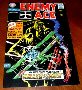 SHOWCASE #57 (1965) FINE+ (6.5)  KEY ISSUE:  ENEMY ACE by JOE KUBERT - Picture 1 of 6