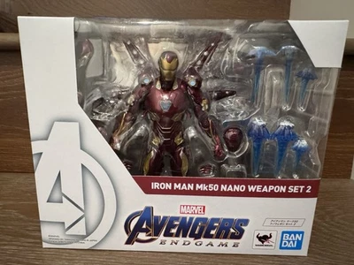 Juego de nano armas S.H.Figuarts Avengers Endgame Iron Man Mark L (MK 50) #2 Bandai Foto 1 de 4