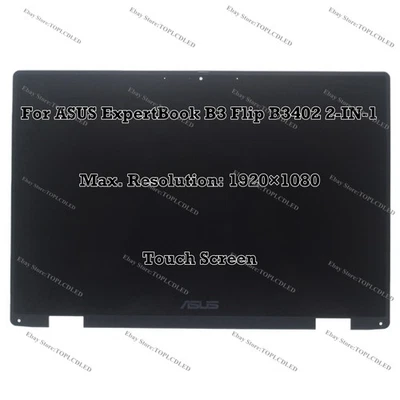 AIVILAND Asus ExpertBook B3 Flip B3402FEA FHD LCD Bildschirm TouchPanel Baugruppe Display