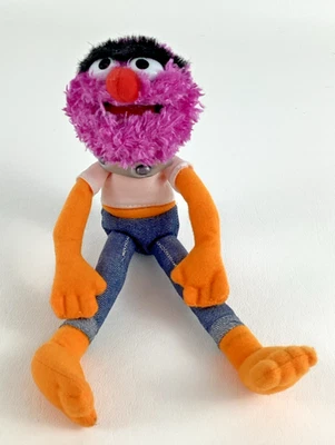 Muppets Mayhem Drummer Animal 9" Plush Bean Bag Stuffed Toy Vintage 2004 - Image 1 of 4