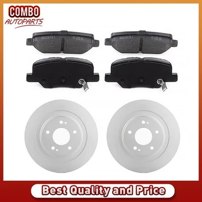 Rear Brake Rotors Brake Pads for 2014 2015 Mitsubishi ASX - Image 1 of 4