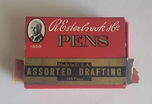 Vintage Esterbrook Pen  Nib Art & Drafting #358 lot of 28 pieces With Box.  - Picture 1 of 5