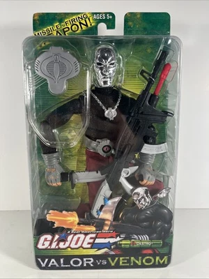 Figura Cobra GI Joe Valor vs Venom DESTRO 2003 Hasbro - Escala 1/6 Foto 1 de 4