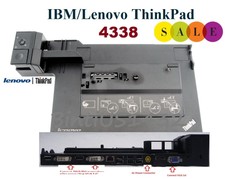 4338 Lenovo IBM Thinkpad DUAL DVI & DISPLAY PORT E-SATA VGA USB Docking Station
