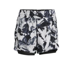 AVIA Women's Breathable Wicking Running Shorts Shadow Floral Camo L 12-14 NWT - Picture 1 of 12